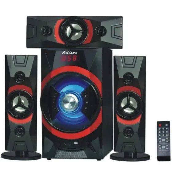 Აკუსტიკური სისტემის კომპლექტი 3+1 (მუსიკალური ცენტრი) Ailiang Usbfm-Dc35G-DT/3.1 თბილისი