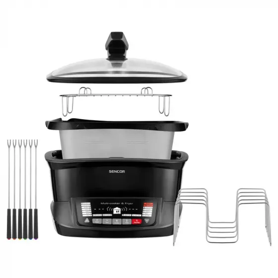 Მულტისახარში ქვაბი Sencor SFR 9300Bk Multi Cooker (4.8 L, 1800 W) თბილისი