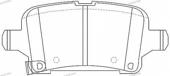 სამუხრუჭე დისკის ხუნდები  ( hundebi ) Sb nagamochi BP34003 თბილისი