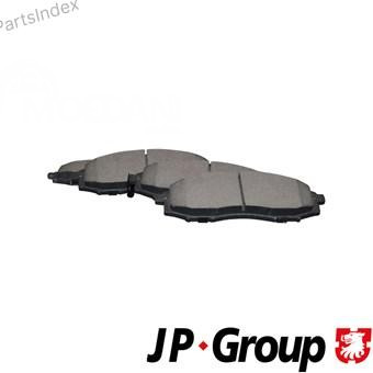 სამუხრუჭე დისკის ხუნდები  ( hundebi ) Jp group 4063600510 თბილისი - photo 1