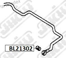 სტაბილიზატორის მილისა (სუხოის რეზინა, ვტულკა) suhois vtulka Jikiu BS21007 თბილისი - photo 1