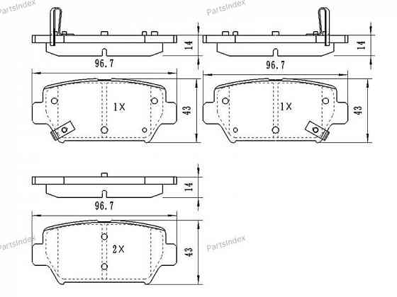 სამუხრუჭე  ბარაბანის ხუნდები ( tormuzis barabnebi ) SAT ST280164 თბილისი