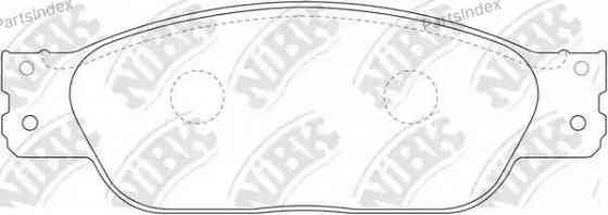 სამუხრუჭე დისკის ხუნდები  ( hundebi ) Nibk PN0142 თბილისი