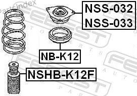 Shock Absorber Mount Febest NSS-033 Tbilisi - photo 4