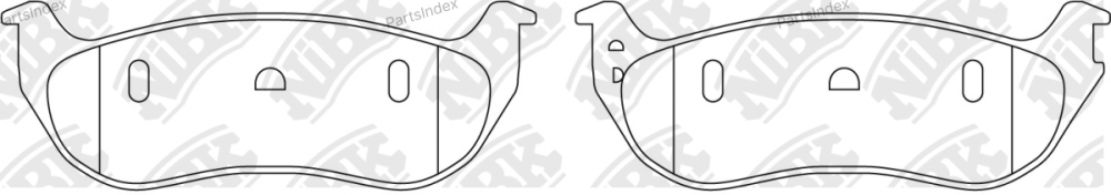 Disc Brake Pads Nibk PN0607 Tbilisi - photo 1