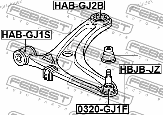 Control Arm Febest HABGJ2B Tbilisi - photo 1
