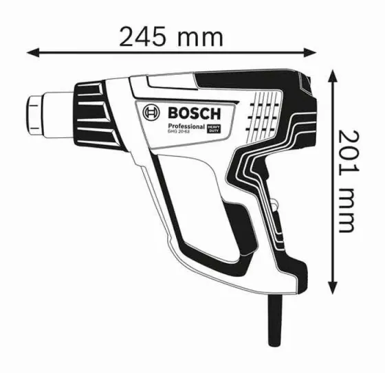Electric hair dryer Bosch GHG 20-63 (2000 W) Tbilisi