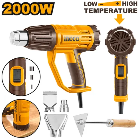 Ტექნიკური ფენი Ingco Hg200047 (2000W) თბილისი