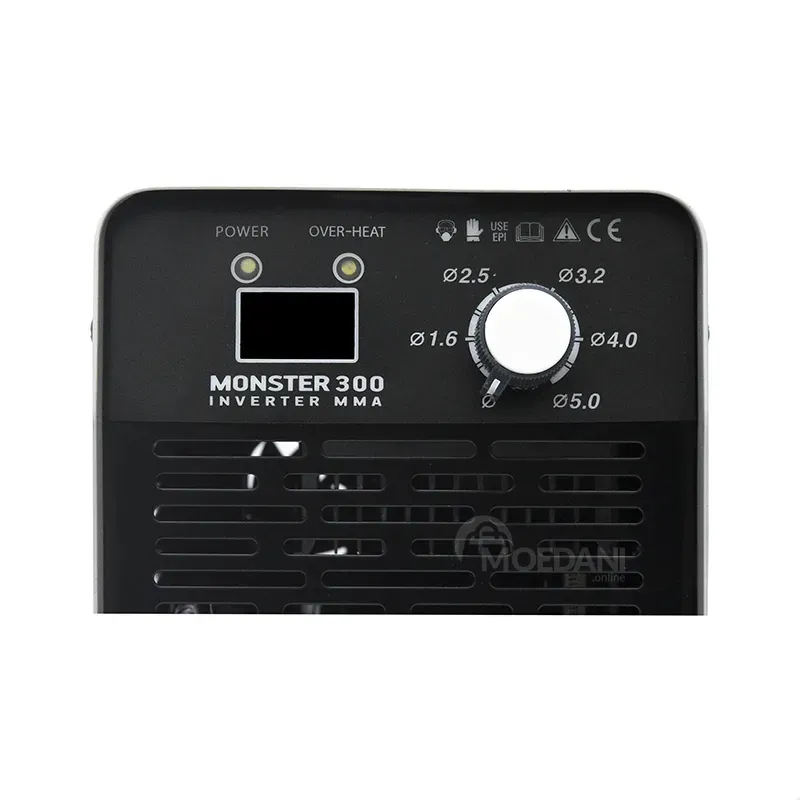 Italian-made welding machine Monster MS-300A + case, mask, brush / hammer (140-260 V) Tbilisi - photo 2