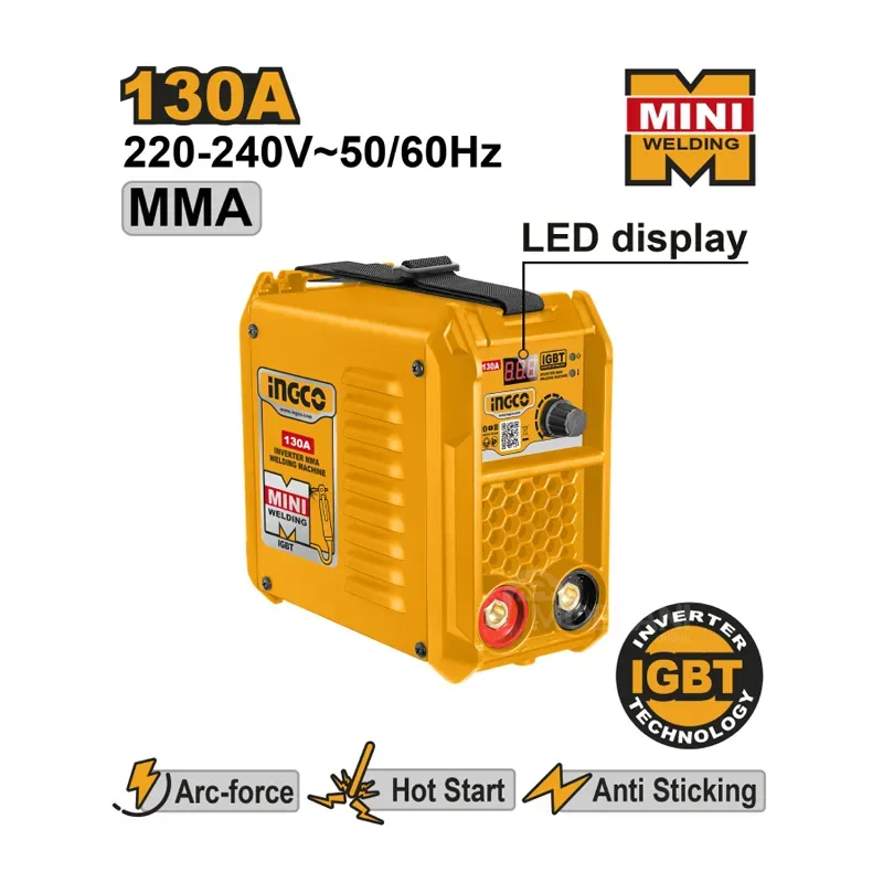 Welding machine (metal) Ingco ING-Mma13018 Mini (130 A) Tbilisi - photo 2