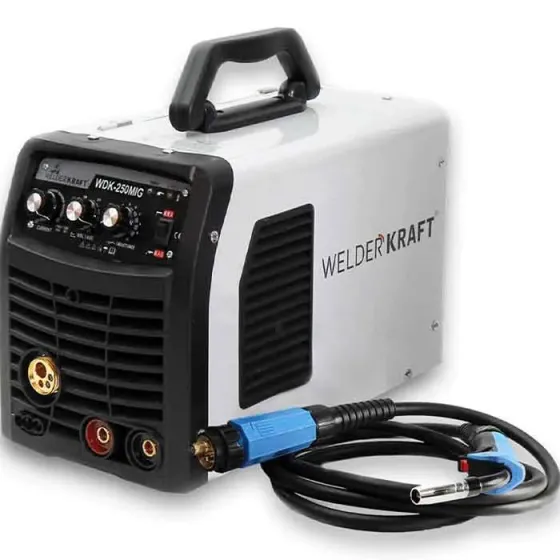 Გერმანული წარმოების შედუღების აპარატი Welder Kraft WDK-250Mig 160-240V თბილისი