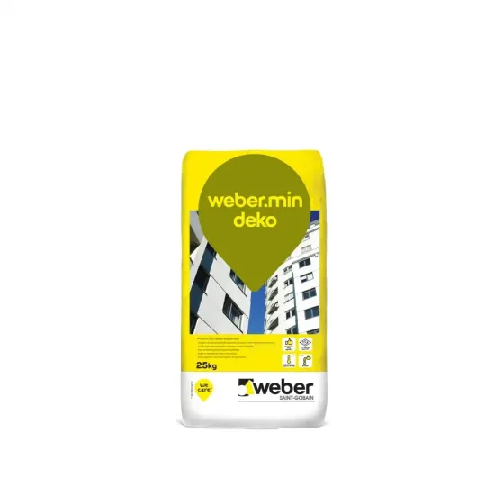 (25kg) 2mm Munich decorative plaster weber weber.min deko Tbilisi