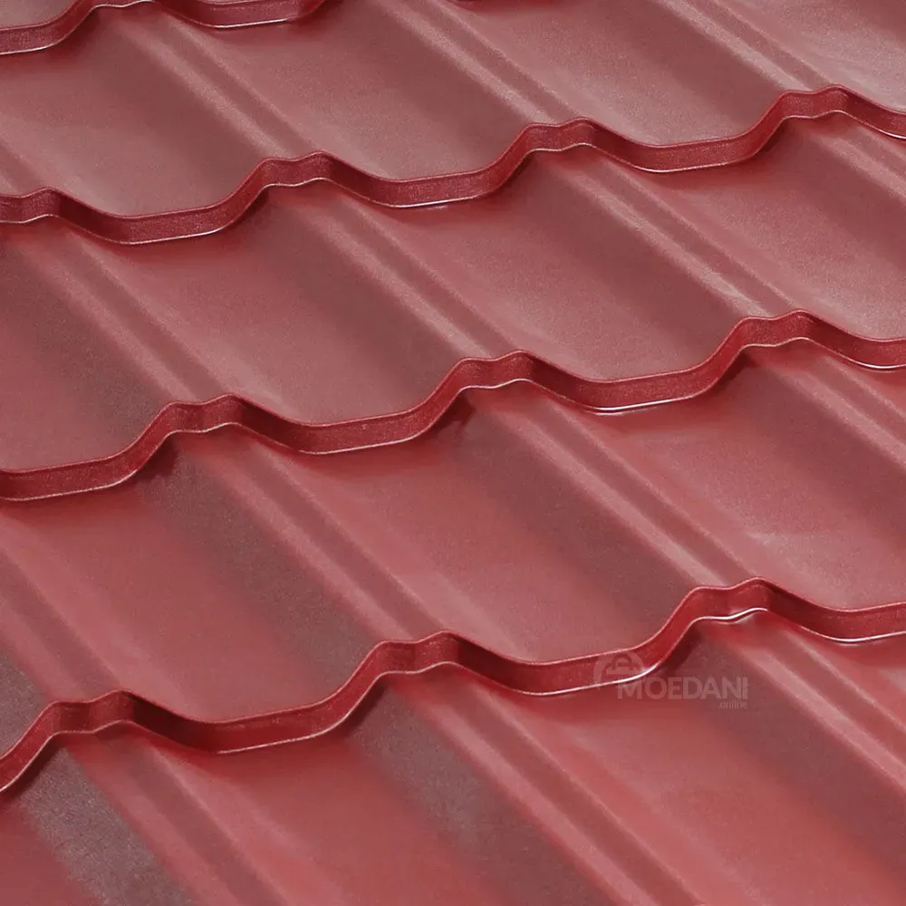 (0,5 мм-1 м²) Складчатая кровля из листового металла RAL3005 Тбилиси - изображение 2