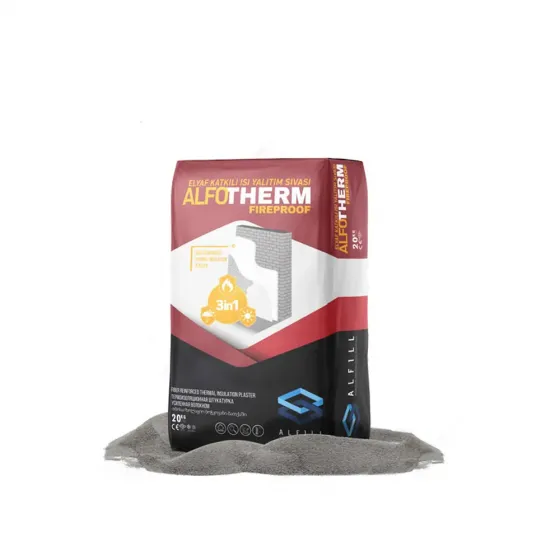 (20kg) Insulating plaster (sound-heat-hydro insulation) Alfill Alfotherm Tbilisi