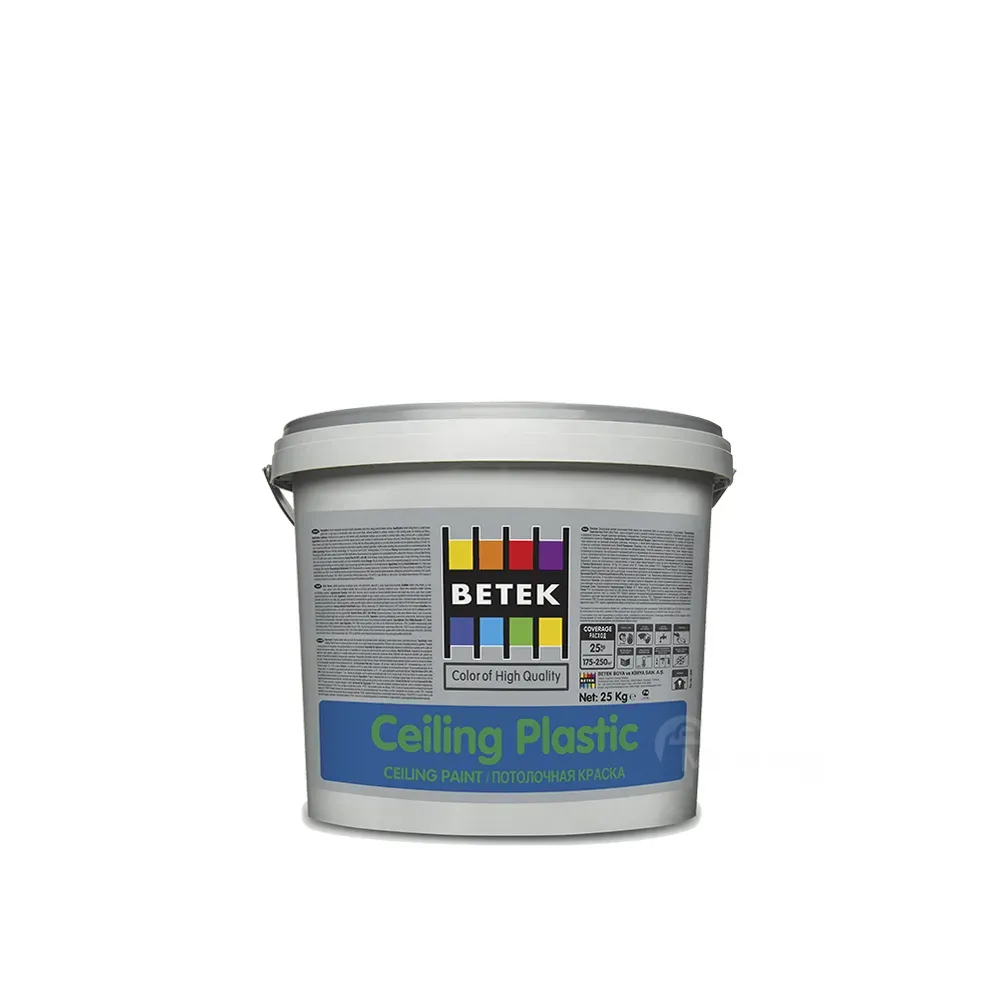 (25კგ) ინტერიერის საღებავი Betek Ceiling Plastic თბილისი - photo 1