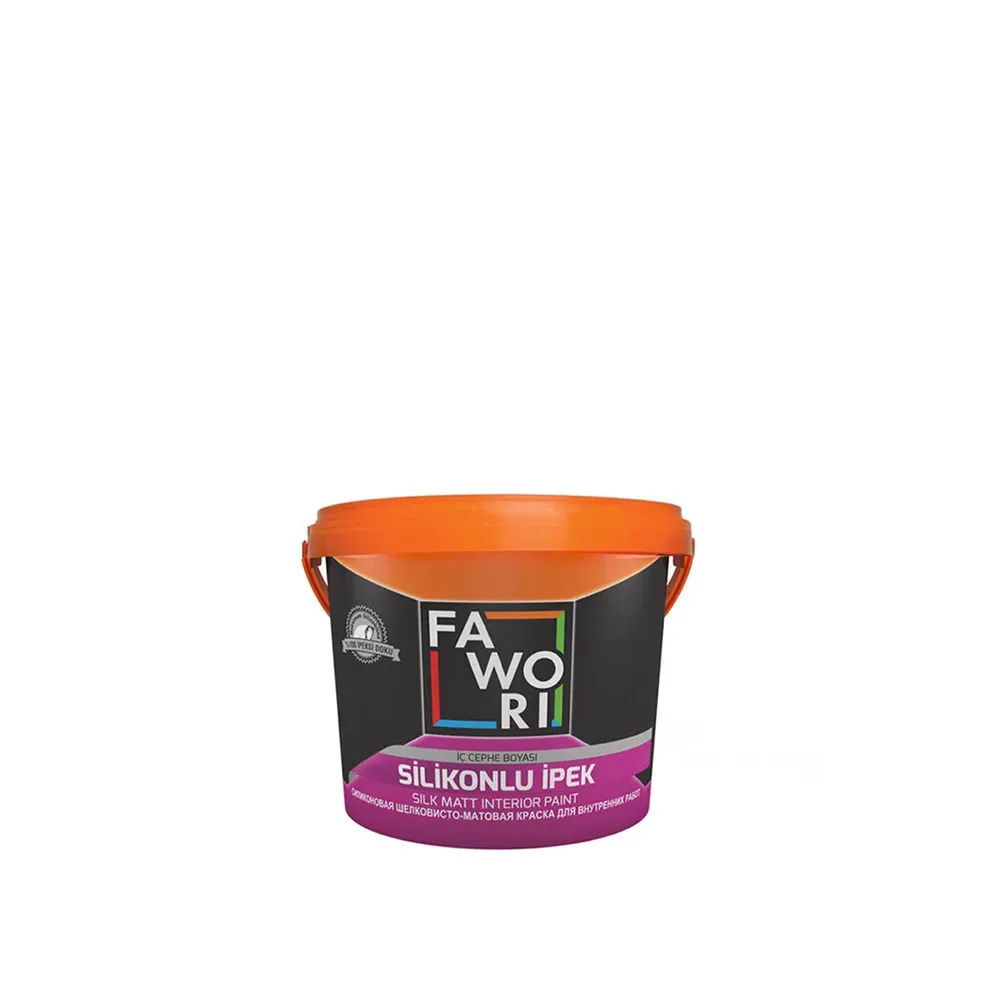 (2.5ლ) ინტერიერის საღებავი სილიკონიანი აბრეშუმისებრი Fawori Silk Matt თბილისი - photo 1