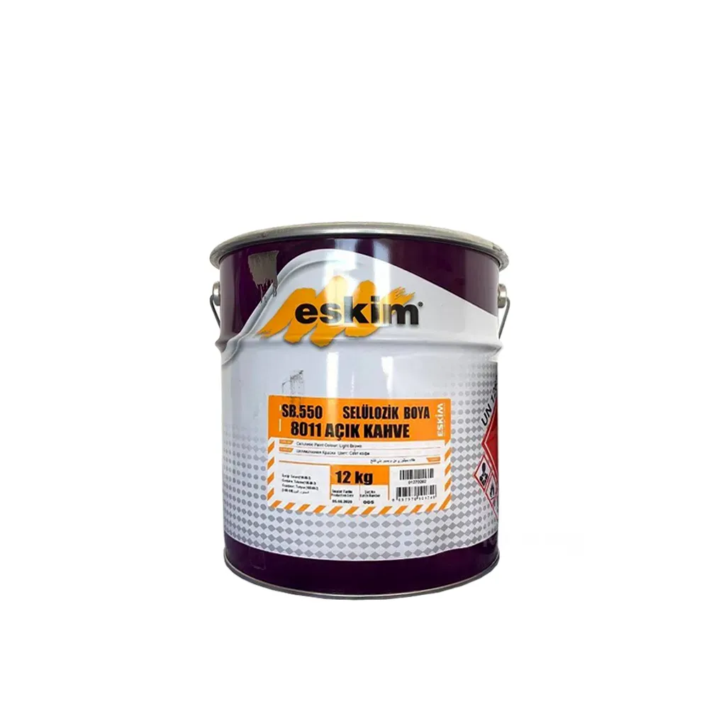 (12კგ) შავი პრიალა ნიტრო საღებავი Eskim თბილისი - photo 1