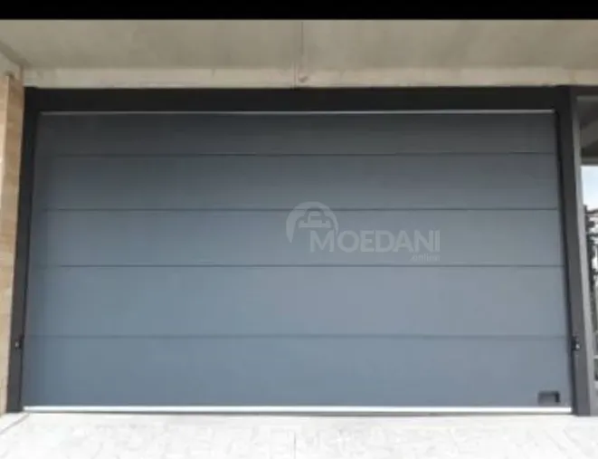 Ავტოფარეხის სექციური კარი თბილისი - photo 2