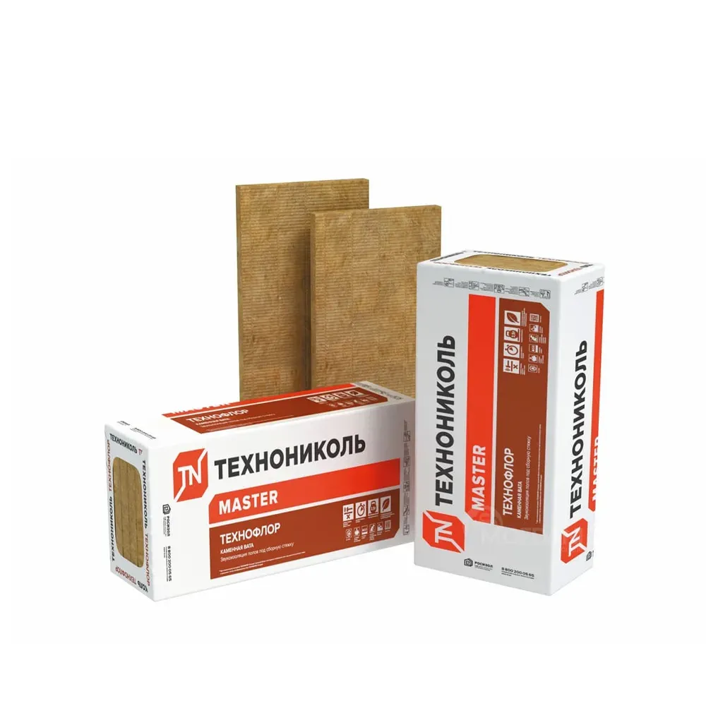 Звуко- и теплоизоляция напольной плитки Technonicol Technofloor (3 см/8,64 м²) Тбилиси - изображение 1