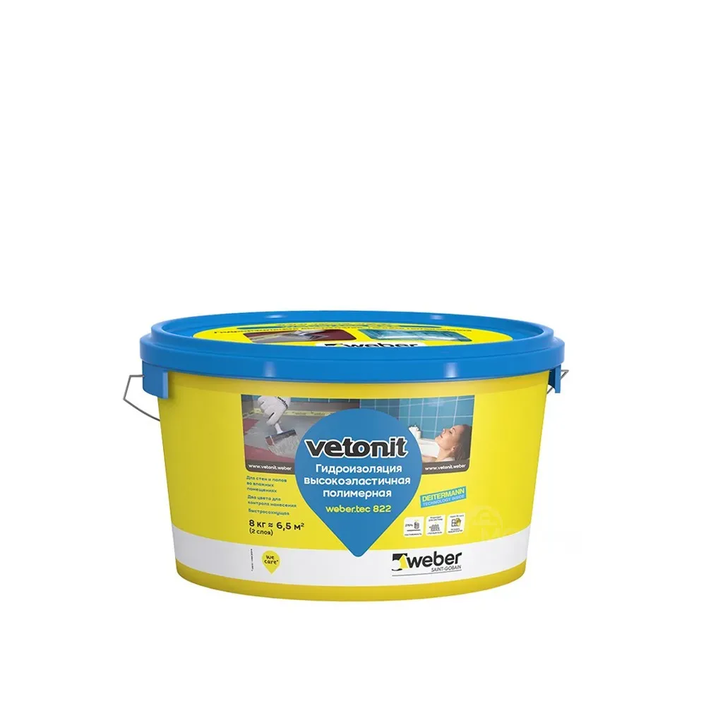 (8kg) High elasticity waterproofing weber.vetonit 822 Tbilisi - photo 1