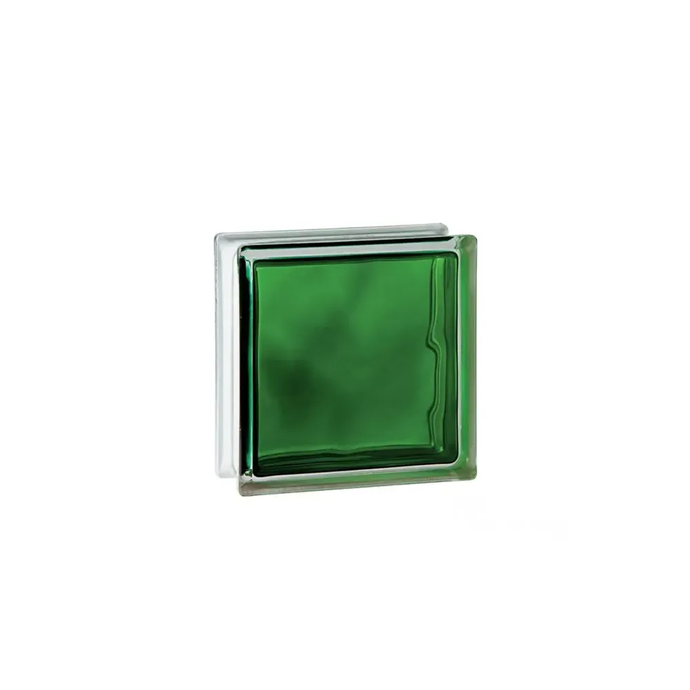 (19x19x8cm) Glass Block Brilly Emerald Wave Tbilisi - photo 1
