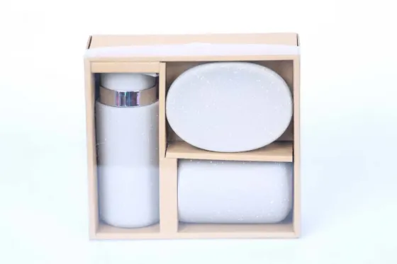 Набор аксессуаров для ванной комнаты, керамика AF-2587 Тбилиси