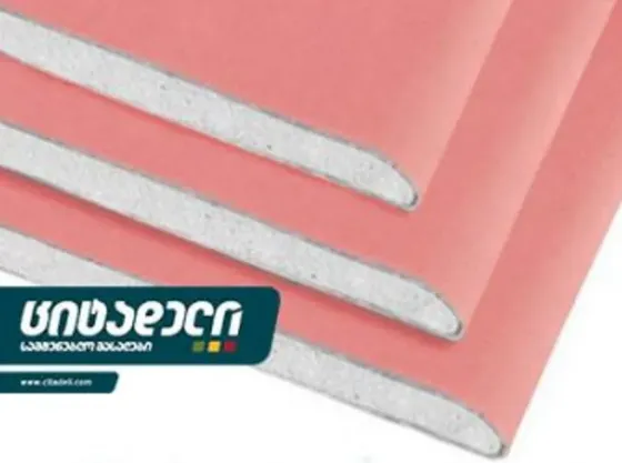 Картон, белая плитка, влагостойкий, профиль UD, профиль CD Тбилиси