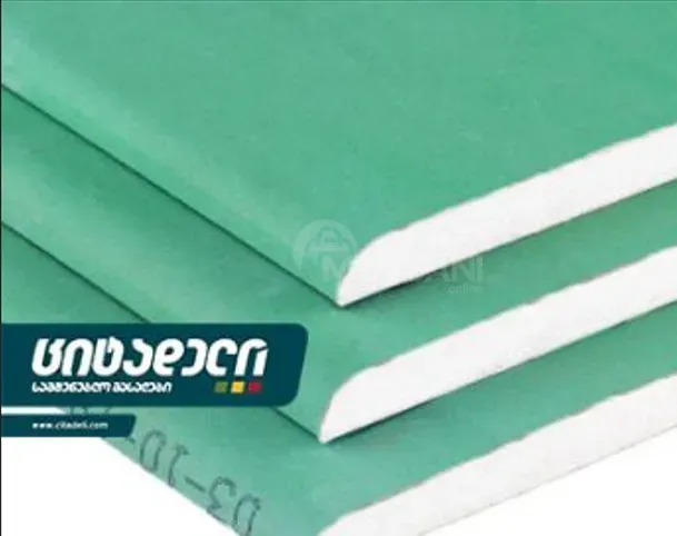 Картон, белая плитка, влагостойкий, профиль UD, профиль CD Тбилиси - изображение 2