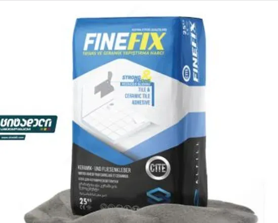 Клей, шпатлевка, декоративная шпатлевка, самовыравнивающаяся напольная шпатлевка, клей. Тбилиси