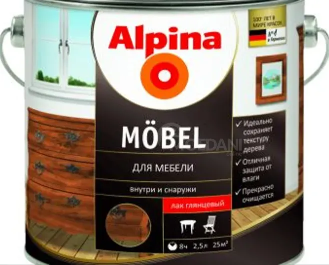 Ლაქი ავეჯისათვის Möbel თბილისი - photo 1