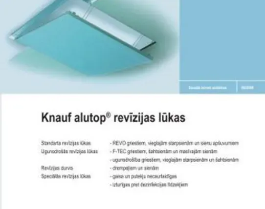 Knauf inspection window (hatch) ALU-Star Tbilisi