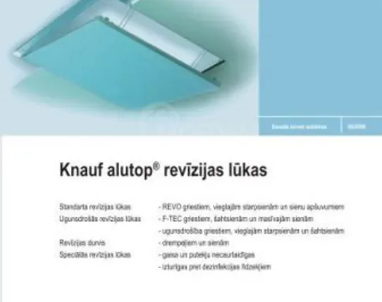 Knauf სარევიზიო სარკმელი (ლუქი) ALU-Star თბილისი - photo 1