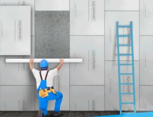 Knauf Aquapanel აკვაპანელის ფასადის ფილა ცემენტის ბაზაზე თბილისი