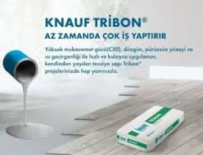 Კნაუფის დასასხმელი იატაკი Tribon 30Kg თბილისი - photo 3