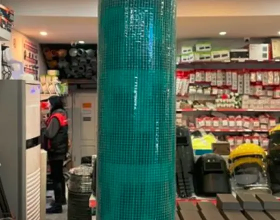 Ფასადის ბადე მწვანე 160 გრ თბილისი