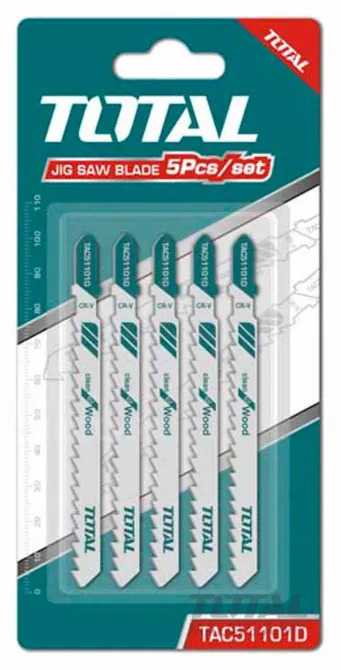 Ბეწვა ხერხის ხის საჭრელი პირი 5 ცალი Total Tac51101D თბილისი - photo 1