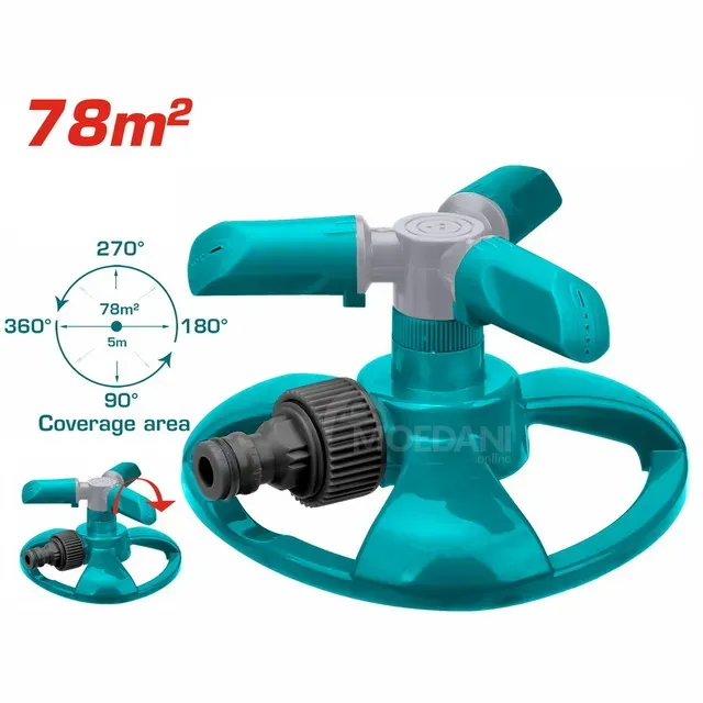 Mouthpiece with 3 nozzles 3/4" Total Thps23602 Tbilisi - photo 1