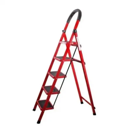 Металлическая складная лестница с широкими ступенями, 5 ступеней (14423-17) Тбилиси