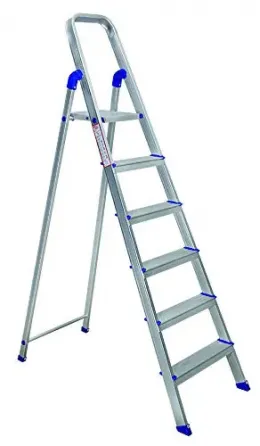 Алюминиевая складная лестница 5+1 (14423-12) Тбилиси