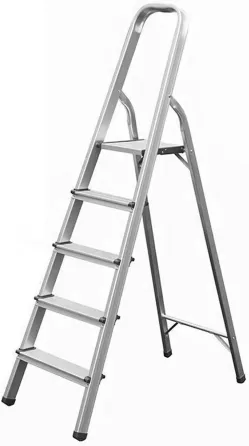 Алюминиевая складная лестница 4+1 (14423-11) Тбилиси