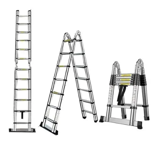 Ალუმინის ორმხრივი ტელესკოპური კიბე 1.6x1.6მ (G2-15129-2) თბილისი