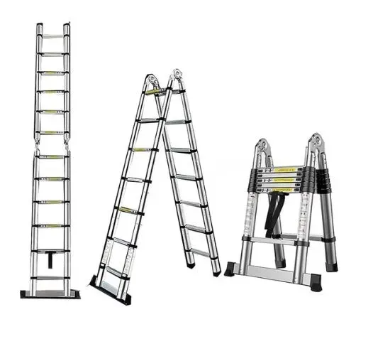 Ალუმინის ორმხრივი ტელესკოპური კიბე 1.6x1.6მ (G2-15129-2) თბილისი - photo 1