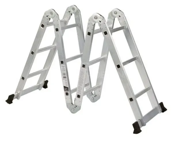 Алюминиевый лестничный трансформатор с монтажной доской 4x3 3,7 м (G2-15129-6) Тбилиси - изображение 1