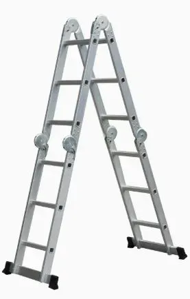 Алюминиевый лестничный трансформатор с монтажной доской 4x3 3,7 м (G2-15129-6) Тбилиси - изображение 4