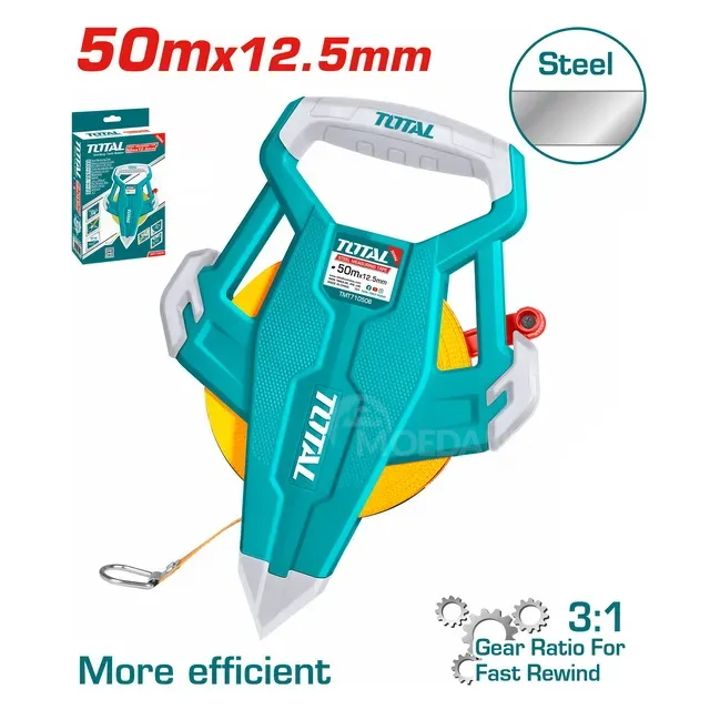 Измерительная лента 50 м, Total TMT710506 Тбилиси - изображение 1