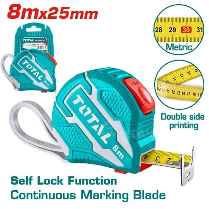 Измерительная лента 8 м, общая длина TMT126281M Тбилиси - изображение 1