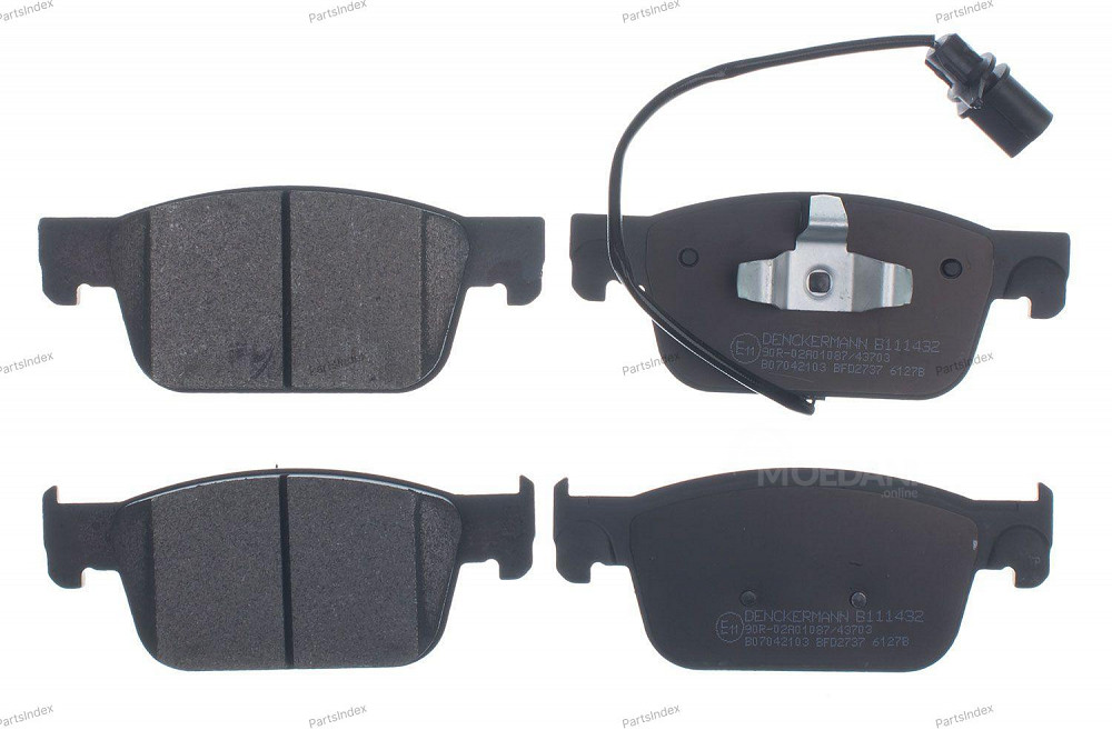 სამუხრუჭე დისკის ხუნდები  ( hundebi ) Denckermann B111432 თბილისი - photo 1