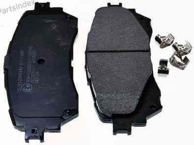 სამუხრუჭე დისკის ხუნდები  ( hundebi ) Denckermann B111349 თბილისი