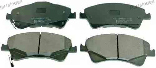 სამუხრუჭე დისკის ხუნდები  ( hundebi ) Denckermann B111019 თბილისი