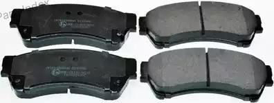 სამუხრუჭე დისკის ხუნდები  ( hundebi ) Denckermann B110986 თბილისი - photo 1